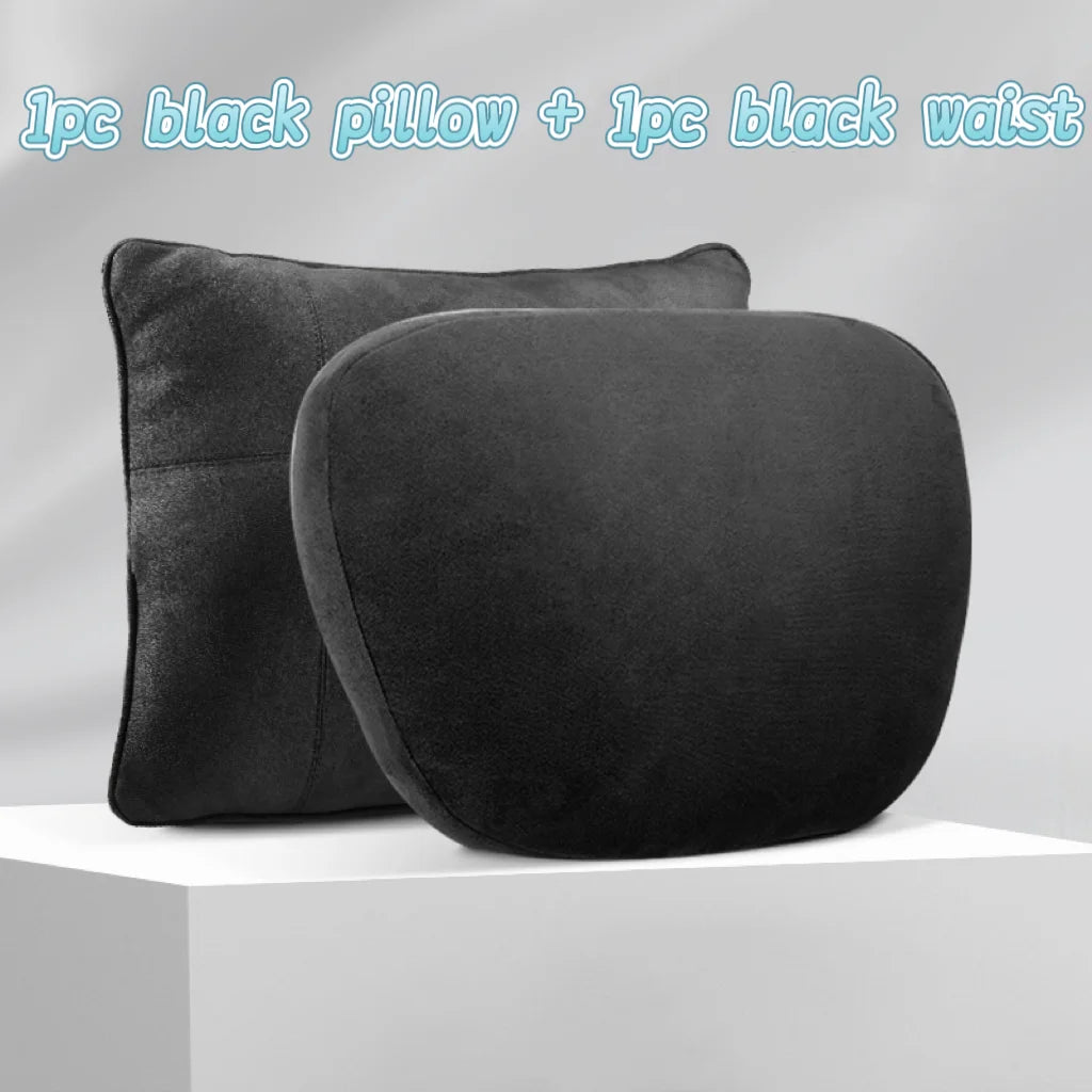Ultimate Comfort Car Neck Pillow - Memory Foam Headrest Cushion for Cars and Gaming Chairs