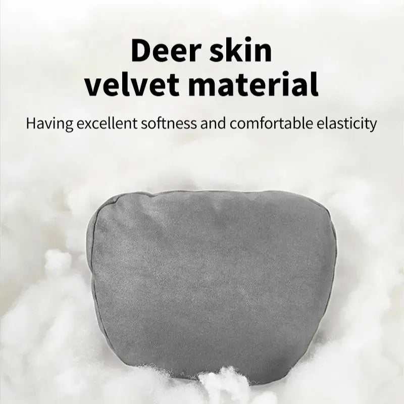 Ultimate Comfort Car Neck Pillow - Memory Foam Headrest Cushion for Cars and Gaming Chairs