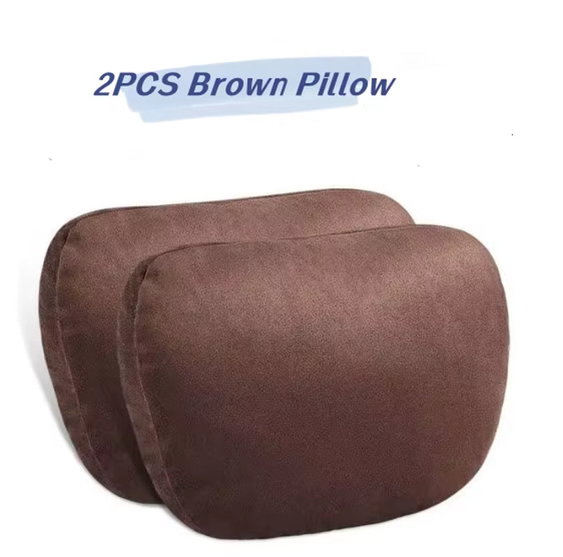 Ultimate Comfort Car Neck Pillow - Memory Foam Headrest Cushion for Cars and Gaming Chairs