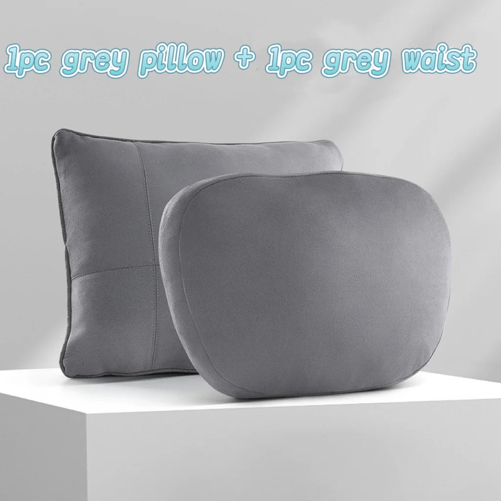 Ultimate Comfort Car Neck Pillow - Memory Foam Headrest Cushion for Cars and Gaming Chairs