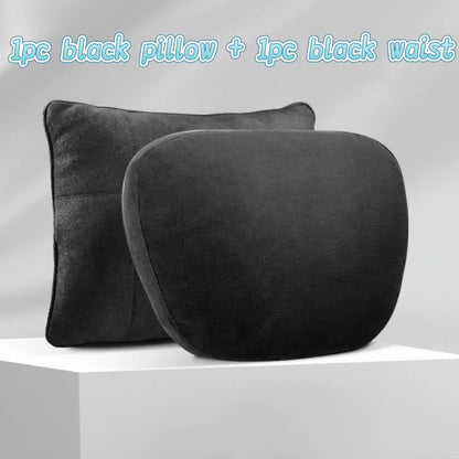 Ultimate Comfort Car Neck Pillow - Memory Foam Headrest Cushion for Cars and Gaming Chairs