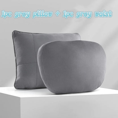 Ultimate Comfort Car Neck Pillow - Memory Foam Headrest Cushion for Cars and Gaming Chairs